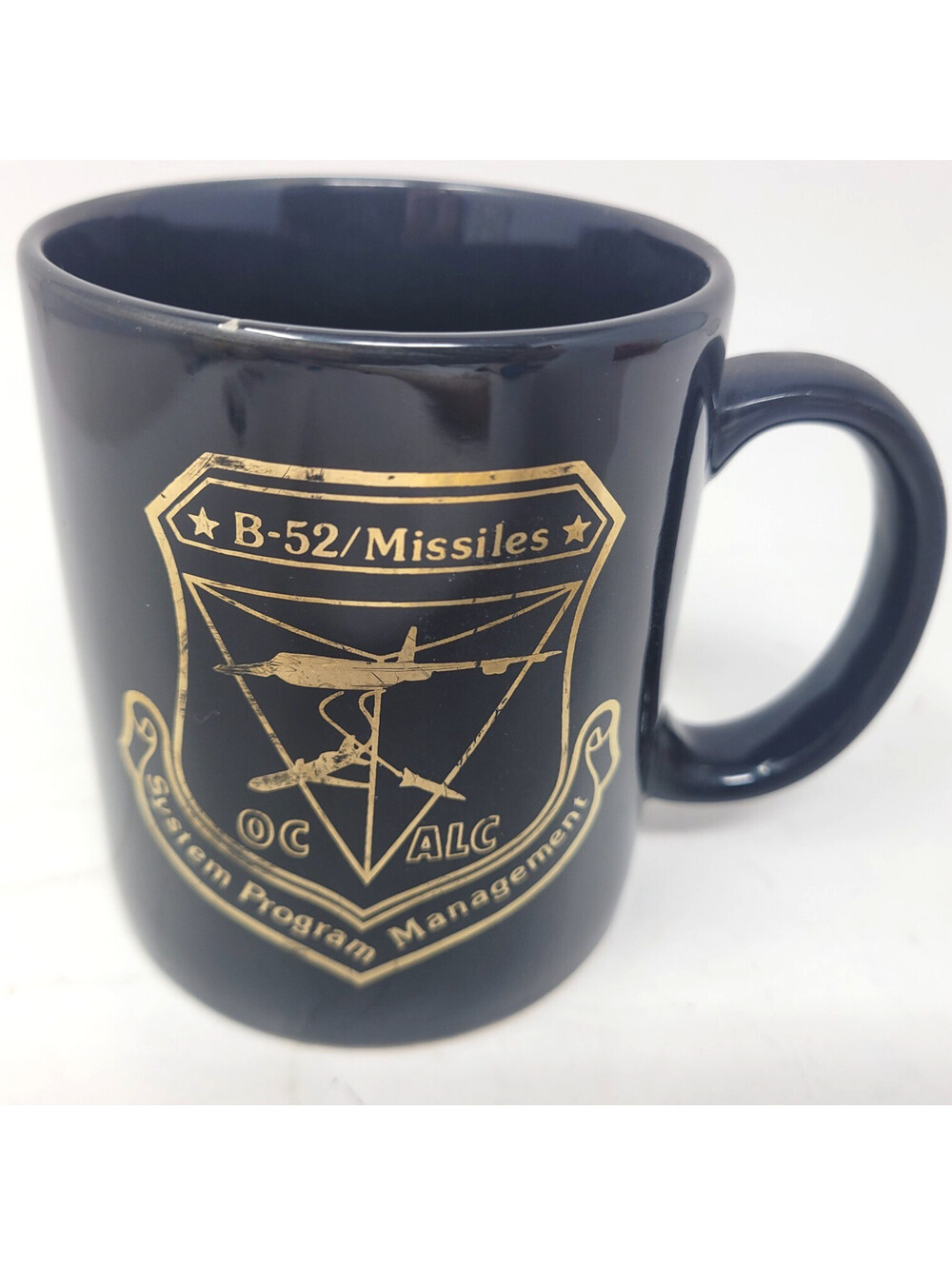 Tinker AFB OC-ALC B-52 Missiles System Program Management Air Force Mug Black